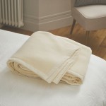 John Atkinson by Hainsworth® Elizabeth Pure Lambswool White Blankets